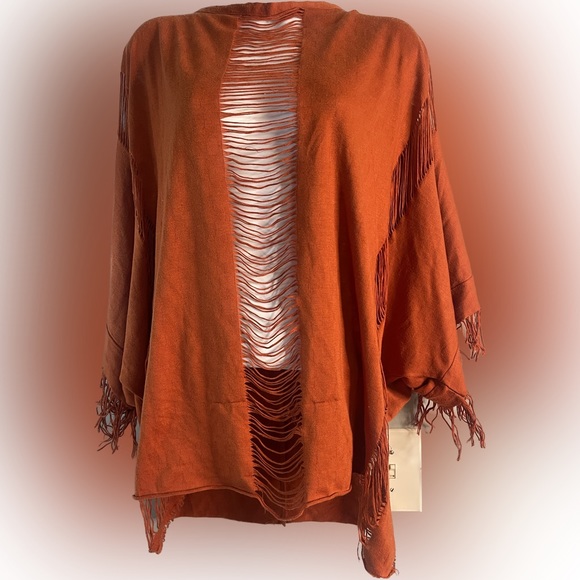Zara Tops - Zara Burnt orange Small